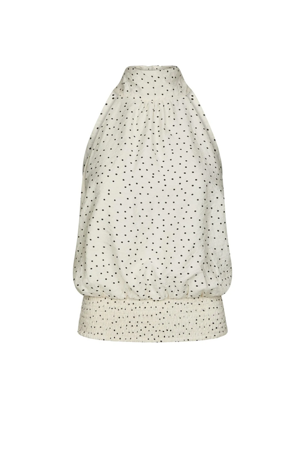 Jos Mini Dot Top - Off White