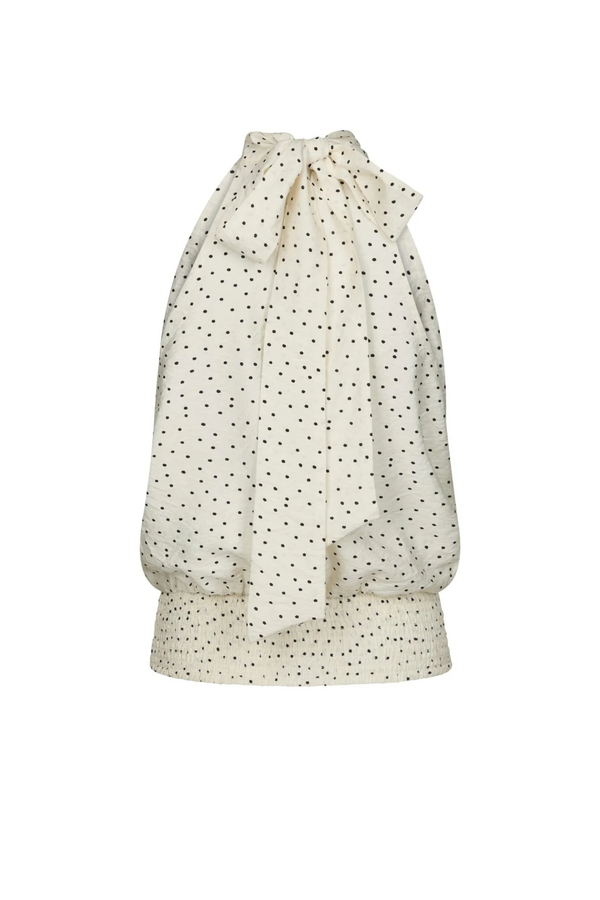Jos Mini Dot Top - Off White