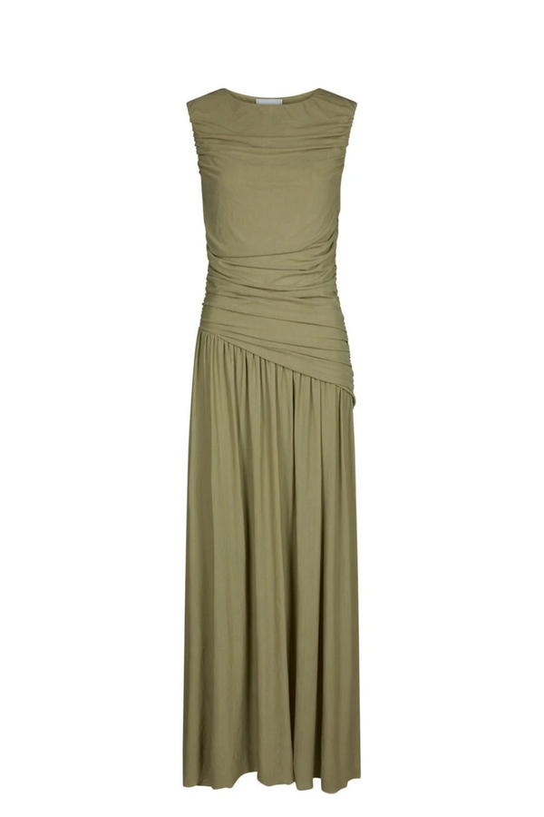 Cludine Mesh Dress - Sage Green