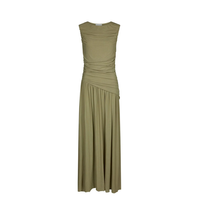 Cludine Mesh Dress - Sage Green