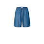 Janna MW Elastic String Shorts - Medium Blue Denim