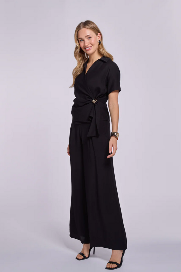 Petra Wide Pants - Black