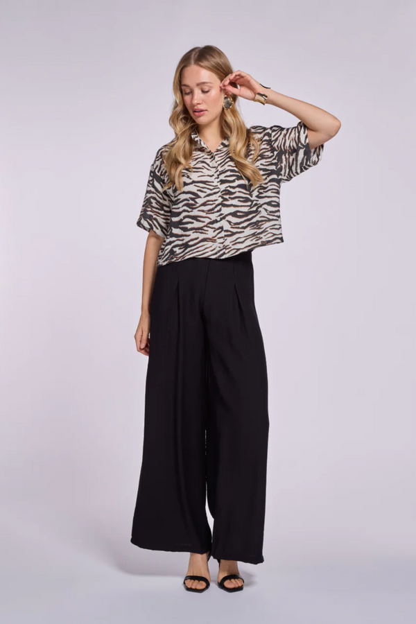 Petra Wide Pants - Black
