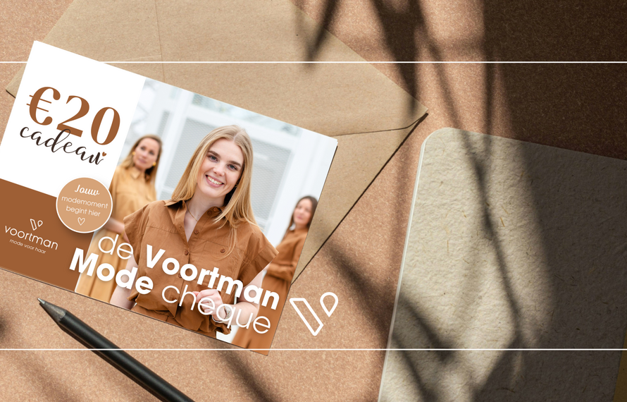 Voortman Mode cheque: krijg €20 Cadeau!