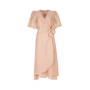 Blossom Layer Midi Dress - Melon
