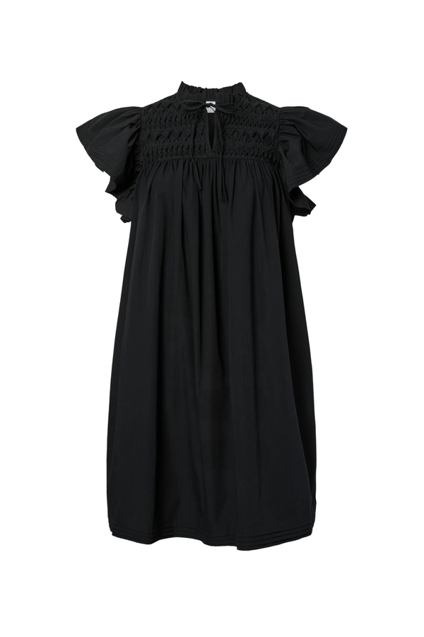 Lura SS Dress - Black