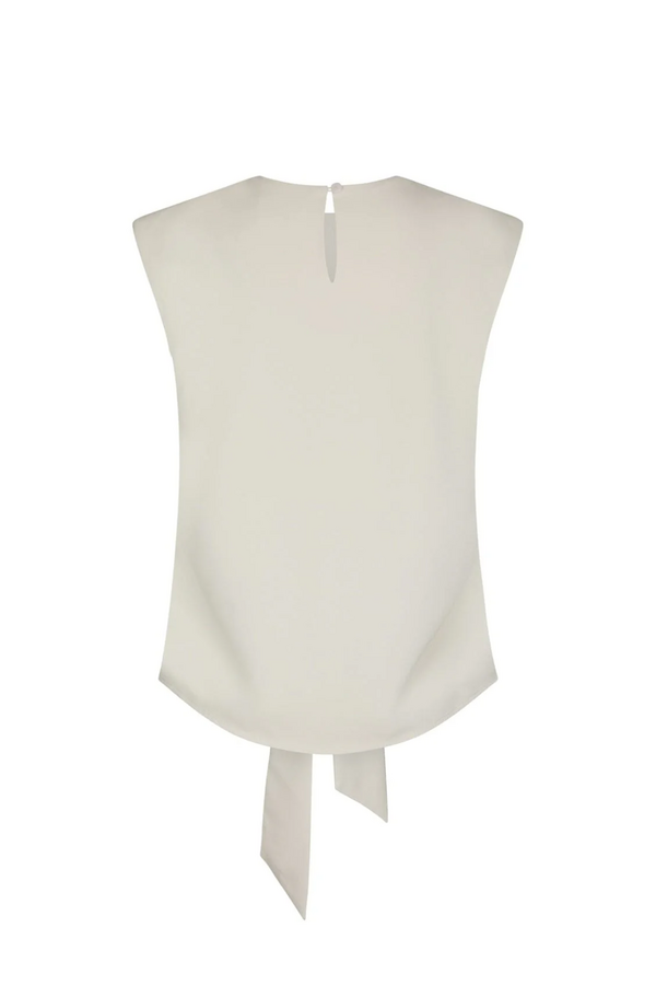 Katarim Crepe Top - Beige