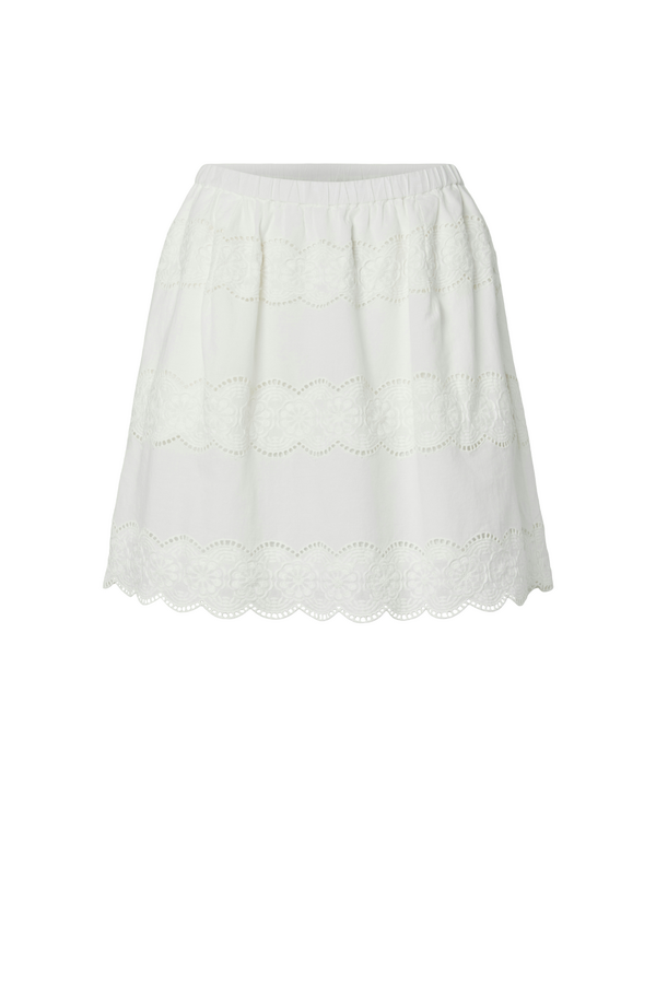 Lill Hw Skirt - Off White
