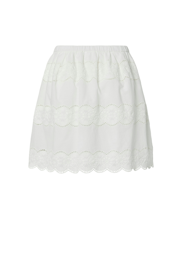 Lill Hw Skirt - Off White
