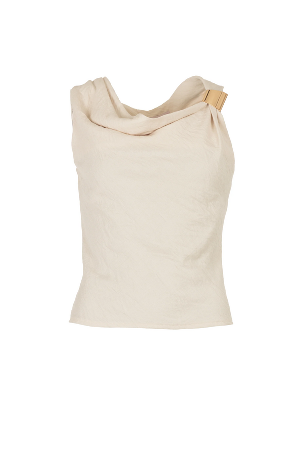 Tona Sleeveless Top - Marshmallow