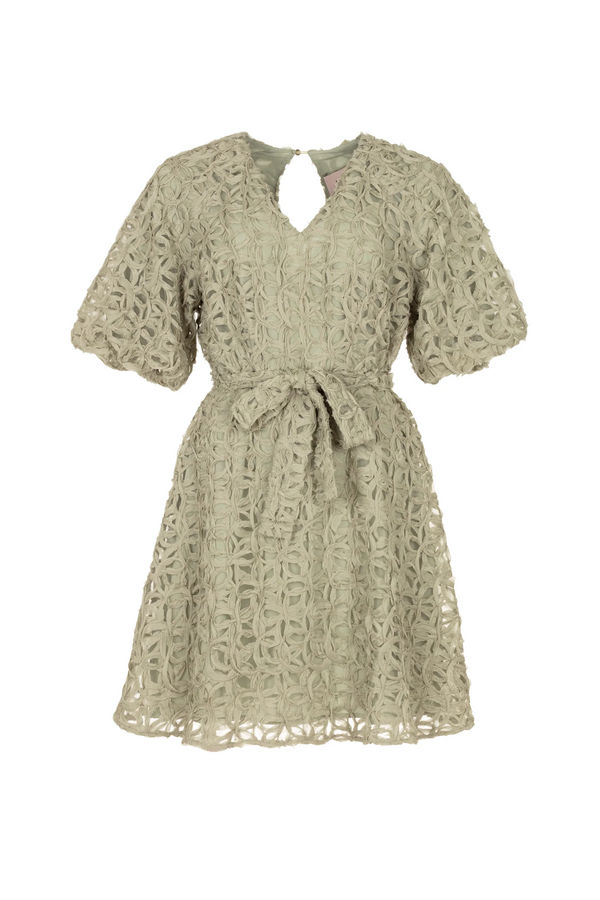 Dotti Textured Dress - Sage Green