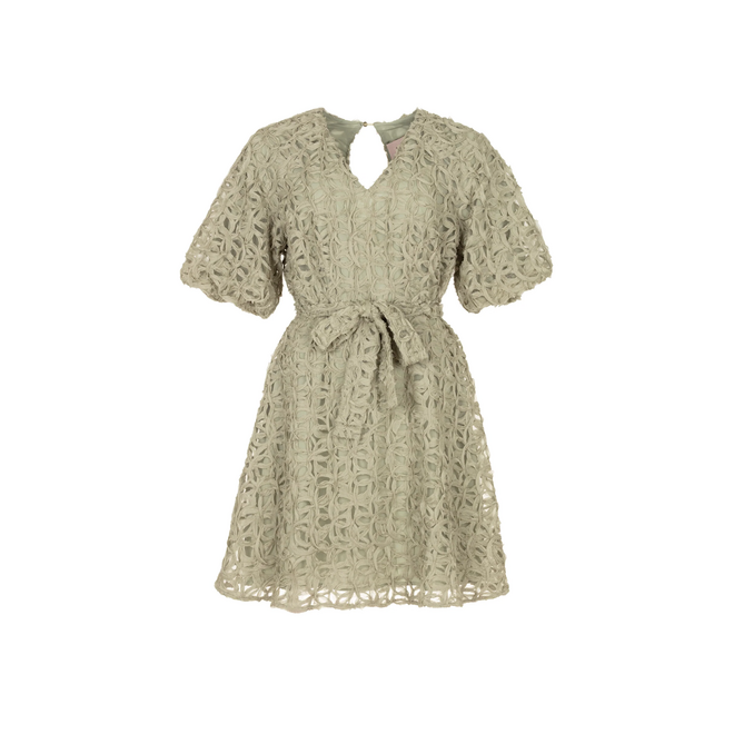 Dotti Textured Dress - Sage Green
