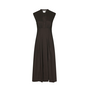 Irena Poplin Dress - Chocolat Brown