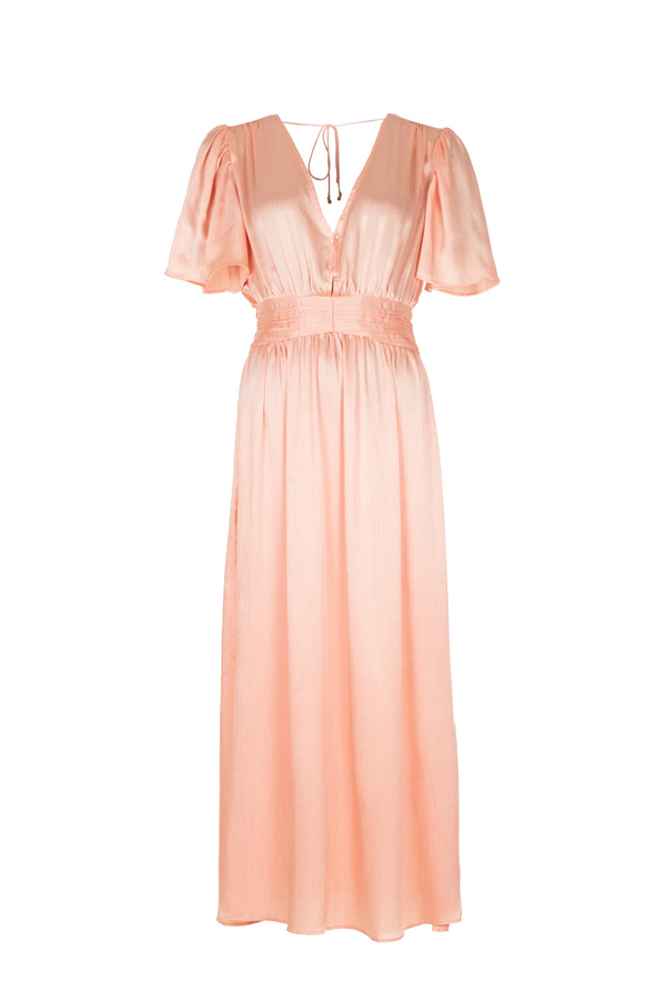 Domia Maxi Dress - Peach Blush
