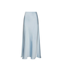 Vicky Heavy Sateen Skirt - Light Blue