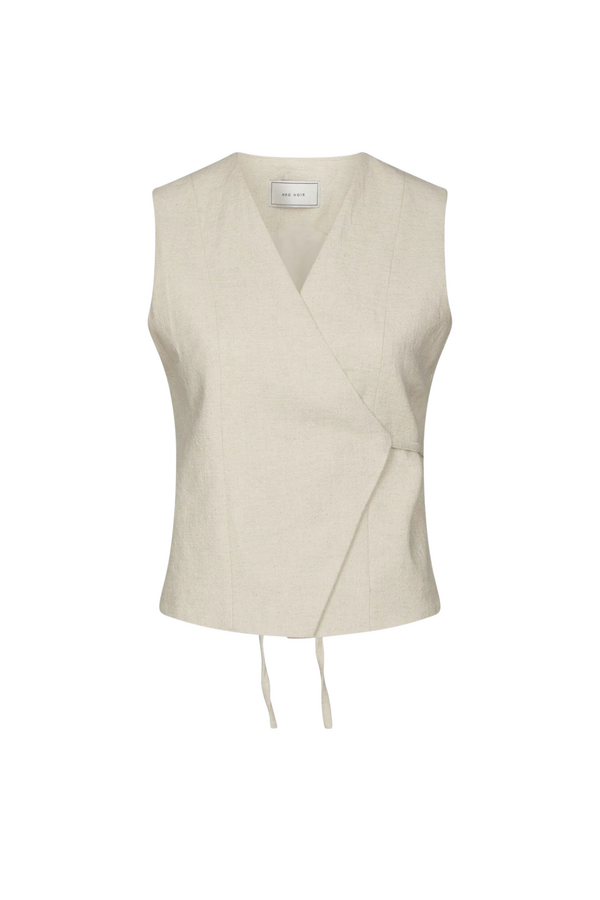 Samara Ramie Waistcoat - Natural