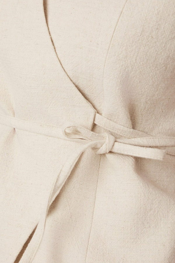 Samara Ramie Waistcoat - Natural