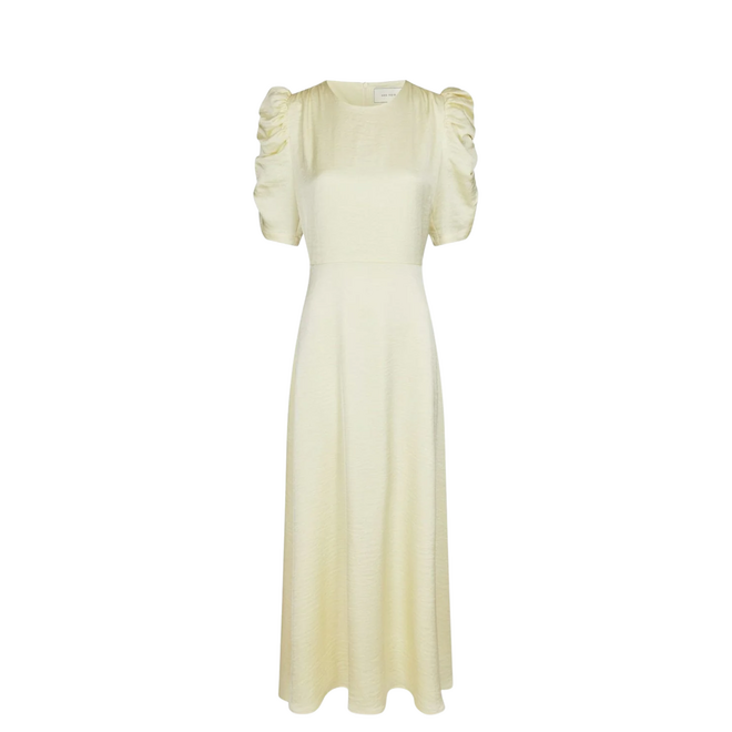 Benuti Solid Dress - Light Yellow