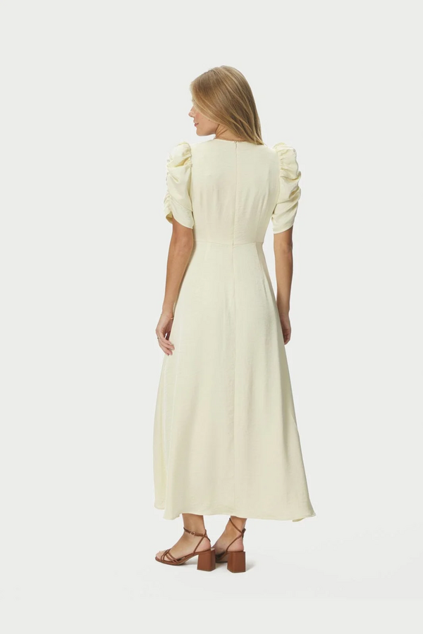 Benuti Solid Dress - Light Yellow