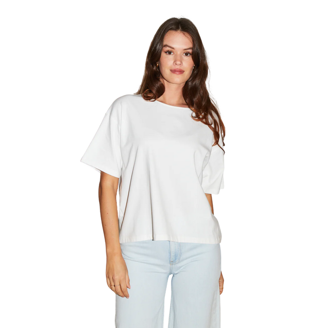 Zoe T-shirt - Creme