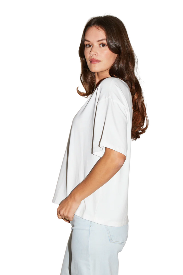 Zoe T-shirt - Creme