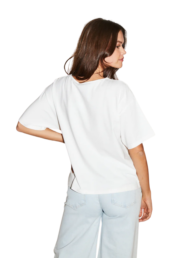 Zoe T-shirt - Creme