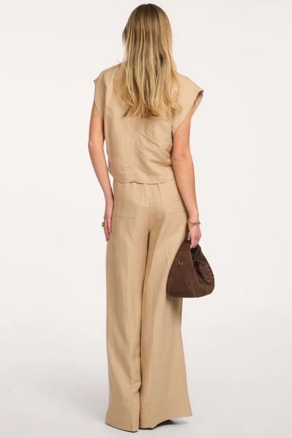 Linen Pants - Beige