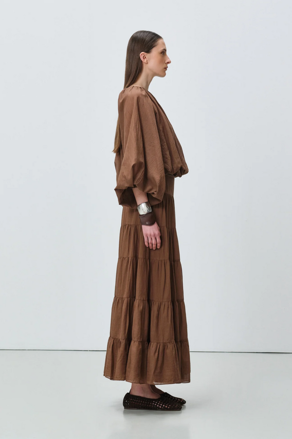 Blouse Voile - Brown