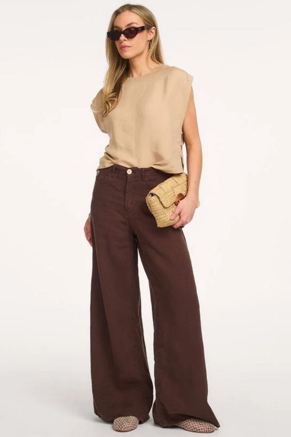 Linen Blouse - Beige