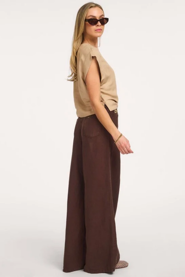 Linen Blouse - Beige