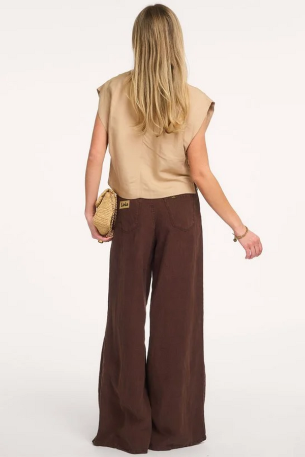 Linen Blouse - Beige