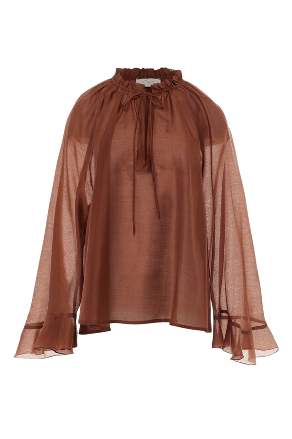 Blouse - Brown