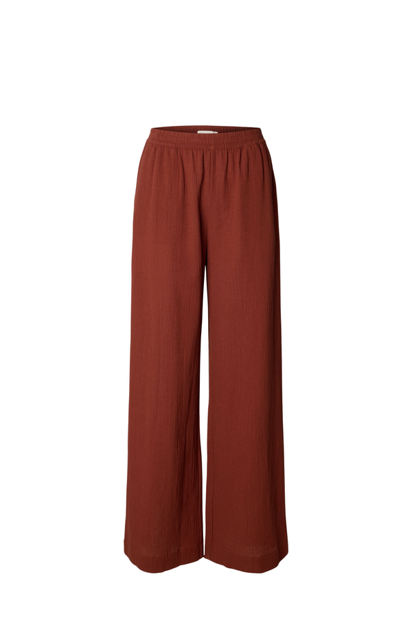 Finnie MW Wide Sun Pant - Cherry Mahogany
