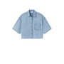 Women Shirt Paybou - Blue Snow