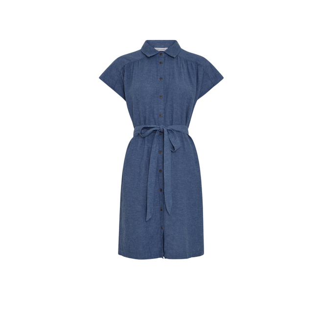 Viana Ginia Shirt Dress - Indigo