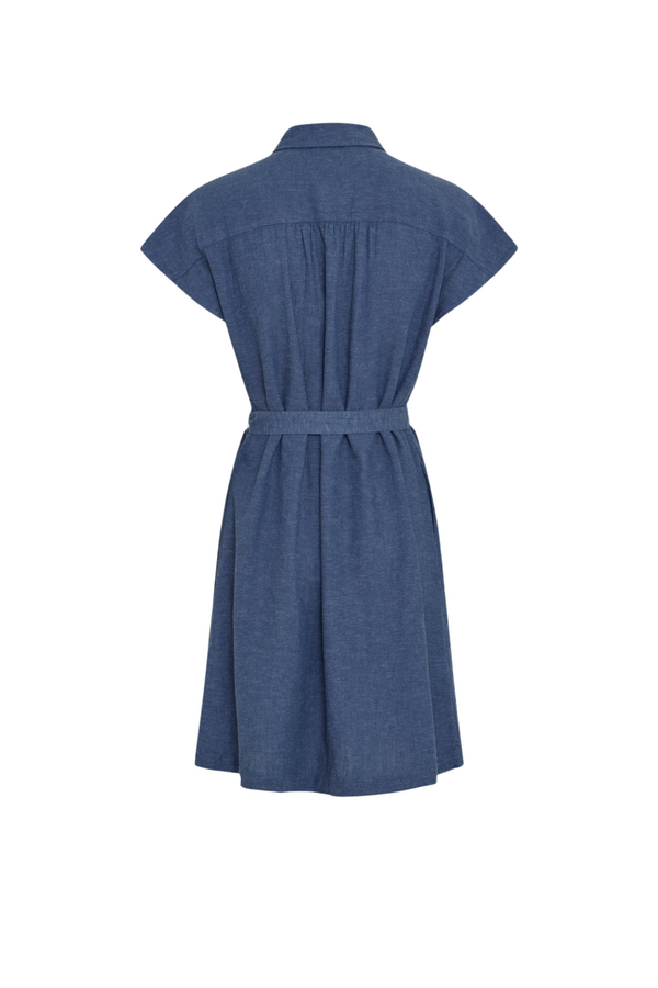 Viana Ginia Shirt Dress - Indigo