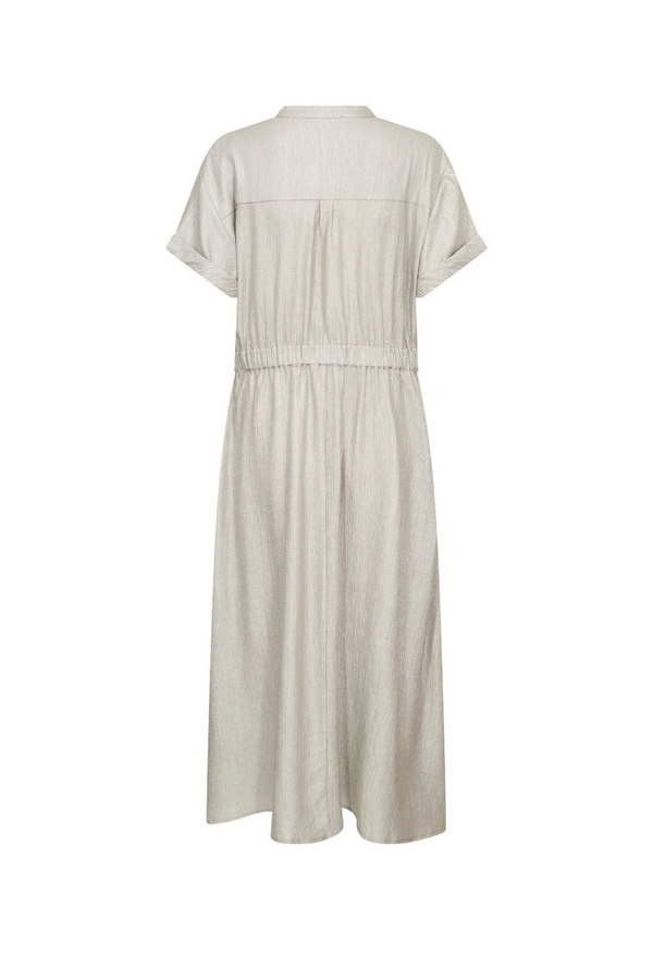 Cher Wrap Dress - Silver