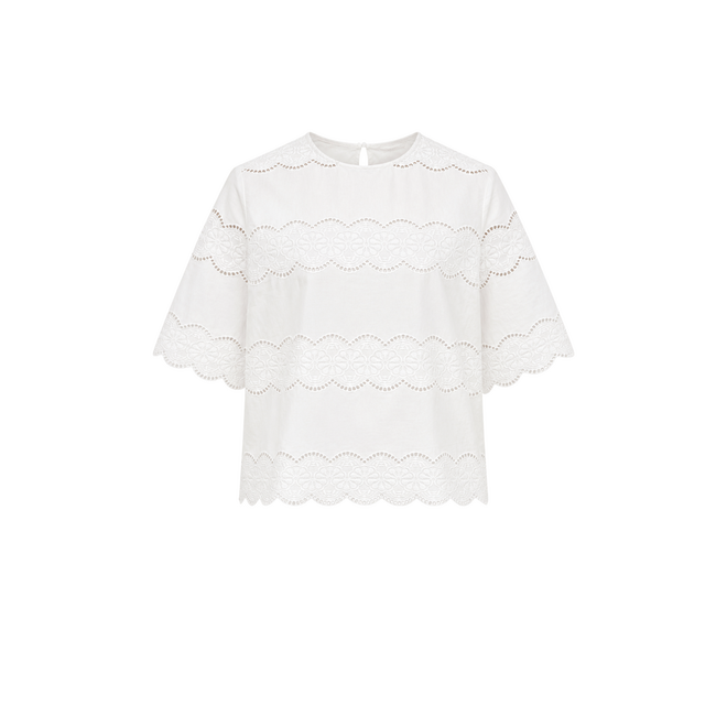 Lill SS Top - Off White