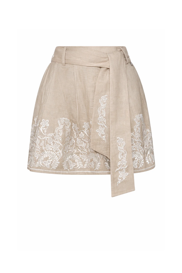 Hasper Mini Skirt - Beige Light
