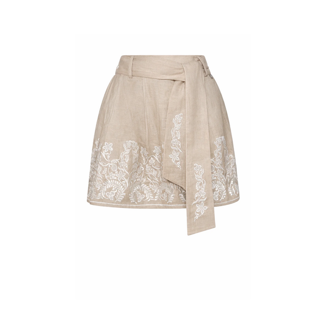 Hasper Mini Skirt - Beige Light