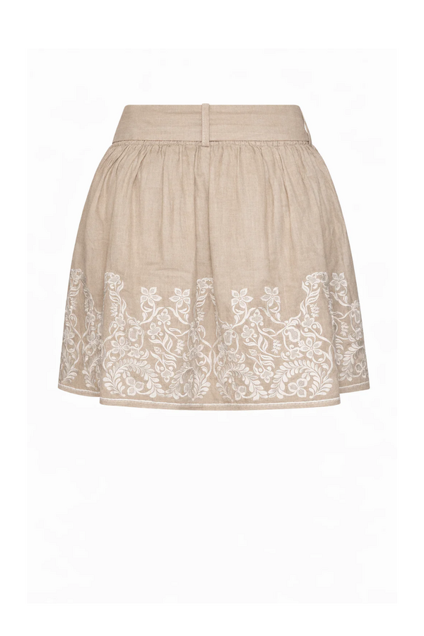 Hasper Mini Skirt - Beige Light