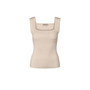 Noa Reverse Knit Top - Sand
