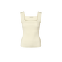 Noa Reverse Knit - White