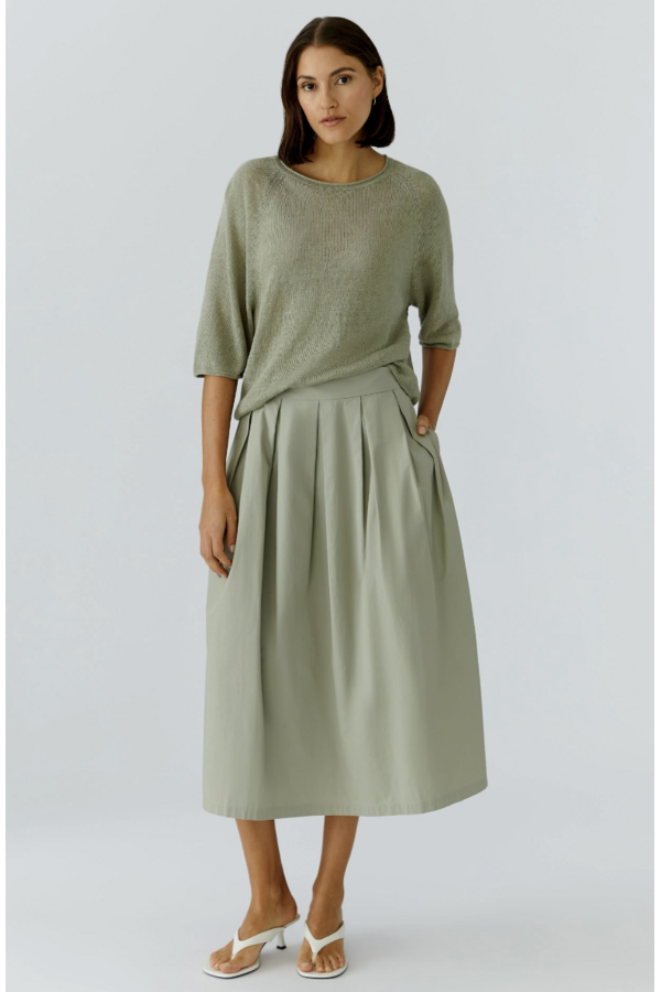 A-Line Skirt - Green