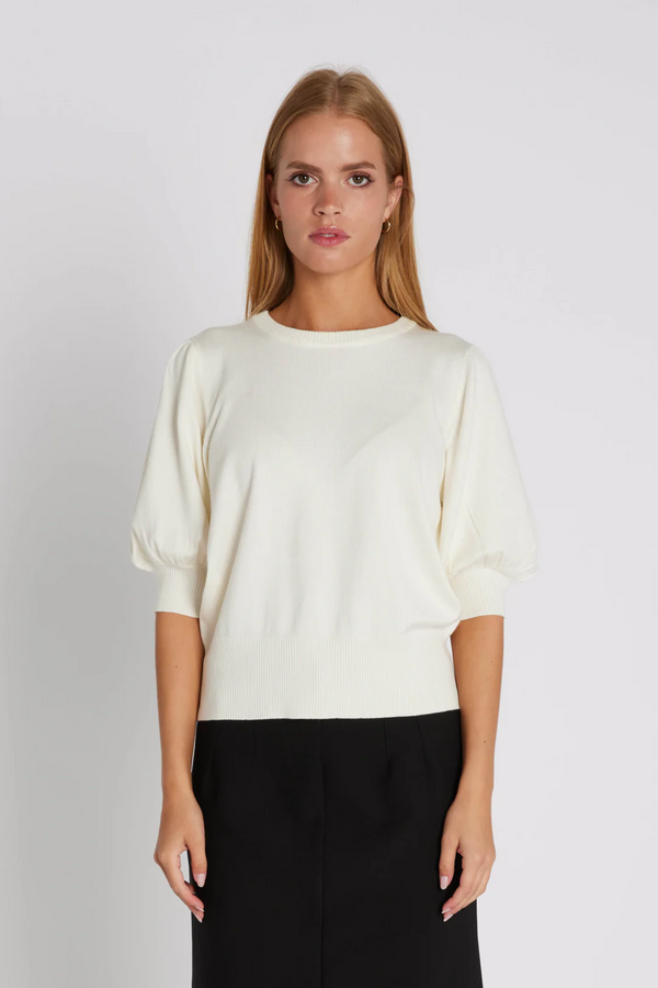 Softy Sorrel Knit - White