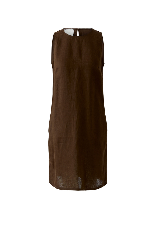 Linen Dress - Demitasse
