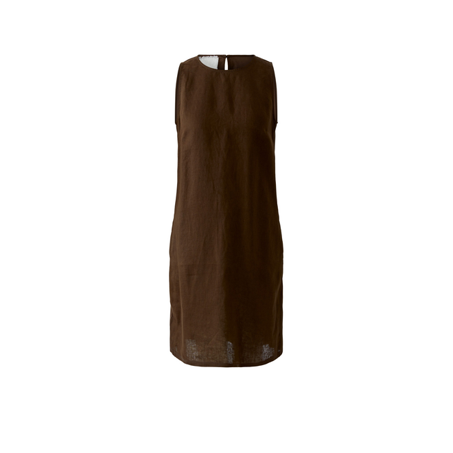 Linen Dress - Demitasse