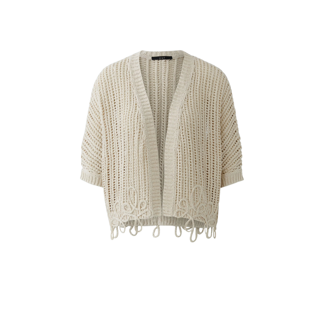 Knit Jacket - Biscuit