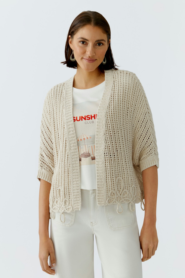 Knit Jacket - Biscuit
