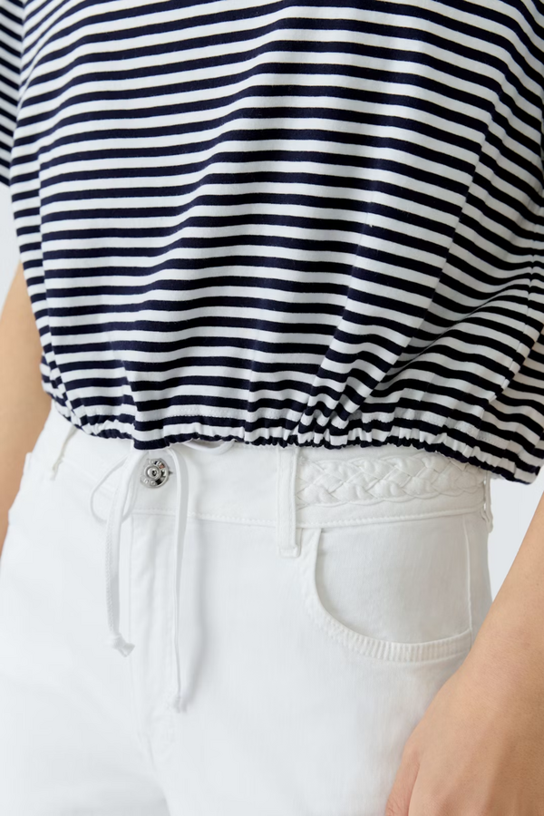 Polo Shirt - White/Blue